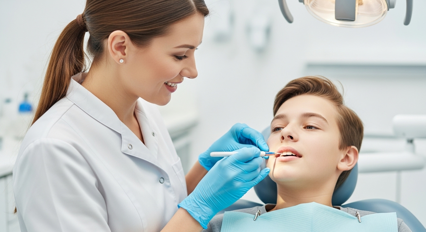 Fluoride Application & Fissure Sealants