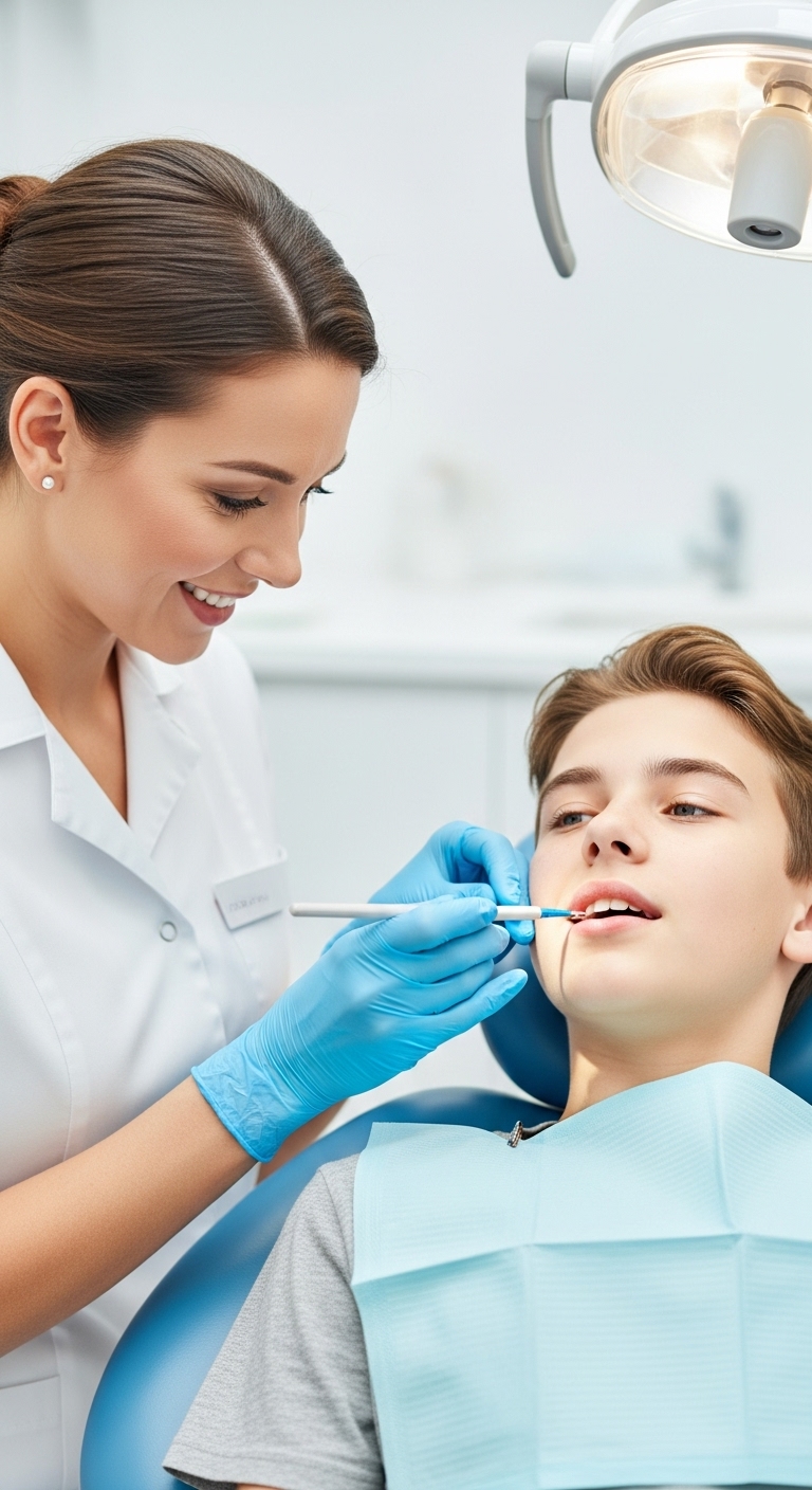 Fluoride Application & Fissure Sealants